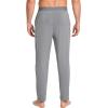 GYS Bamboo-Derived Viscose Men’s Pajama Pants Soft Lounge Pants with Pockets(Heather Grey)