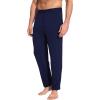 GYS Bamboo-Derived Viscose Men’s Pajama Pants Soft Lounge Pants with Pockets(Navy)