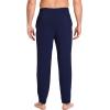 GYS Bamboo-Derived Viscose Men’s Pajama Pants Soft Lounge Pants with Pockets(Navy)