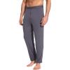 GYS Bamboo-Derived Viscose Men’s Pajama Pants Soft Lounge Pants with Pockets(Reddish Grey)