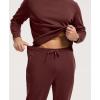 GYS Men’s Casual Athletic Tracksuit – Long Sleeve 2-Piece Running and Jogging Sweat Set(Chocolate)
