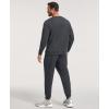 GYS Men’s Casual Athletic Tracksuit – Long Sleeve 2-Piece Running and Jogging Sweat Set(Dark Grey)