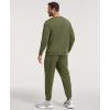 GYS Men’s Casual Athletic Tracksuit – Long Sleeve 2-Piece Running and Jogging Sweat Set(Olive)