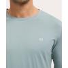 GYS Premium Men’s Pajama Sets Bamboo Viscose Long Sleeve Sleepwear and Style(Light Greyish Green)