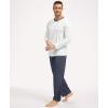 GYS Premium Men’s Pajama Sets Bamboo Viscose Long Sleeve Sleepwear and Style(Line Gys)