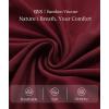 GYS Women’s Cardigans Bamboo Viscose Second-Skin Softness All-Day Drape Long Sleeve Open Front Versatile Loose Outwear(Ficus Red)