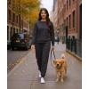 GYS 2 Piece Sets for Women Sweatsuit Lounge Set Matching Sweatshirt Sweatpants Fall Travel Outfits Tracksuit with Pockets(Dark Grey)