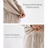 GYS 2 Piece Sets for Women Sweatsuit Lounge Set Matching Sweatshirt Sweatpants Fall Travel Outfits Tracksuit with Pockets(Deep Beige)