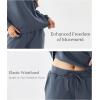 GYS 2 Piece Sets for Women Sweatsuit Lounge Set Matching Sweatshirt Sweatpants Fall Travel Outfits Tracksuit with Pockets(Grayish Blue)