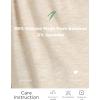 GYS Bamboo Viscose Capri Pants for Women Wide Leg Pajama Lounge Pants with Pockets Comfy Loose Cropped Yoga Pants(Heather Beige)
