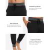 GYS Bamboo Viscose Men’s Pajama Pants Soft Joggers PJ Bottoms with Pockets and Drawstring(Black)