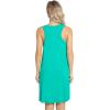 GYS Bamboo Viscose Sleepwear for Women Sleeveless Nightgowns Soft Tank Sleep Shirts Ladies Pajama Night Dress(Green)