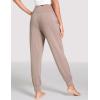GYS Bamboo Viscose Women’s Pajama Bottoms High Waist Pajama Pants with Drawstring(Camel)