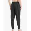 GYS Men’s Pajama Pants Joggers – Viscose Made from Bamboo, Knit Pj Bottoms Lightweight Lounge Sleep Pants(Black)