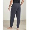 GYS Men’s Sweatpants Soft Stretch Drawstring Waist Casual Joggers Pants with Pockets(Dark Grey)