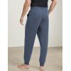 GYS Men’s Sweatpants Soft Stretch Drawstring Waist Casual Joggers Pants with Pockets(Grayish Blue)