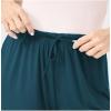 GYS Pajama Shorts for Women – Viscose Made from Bamboo, Soft Sleep Shorts Stretchy Sleepwear Casual Pj Bottoms(Lyons Blue)