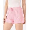 GYS Pajama Shorts for Women – Viscose Made from Bamboo, Soft Sleep Shorts Stretchy Sleepwear Casual Pj Bottoms(Pink)