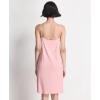 GYS Sleeveless Nightgowns for Women Soft Bamboo Viscose Full Slip Spaghetti Strap Camisole Under Dress(Pink)