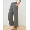 GYS Women Pajama Pants Bamboo Viscose Soft Comfy Casual Sleep Bottoms with Pockets(Dark Heather Grey)
