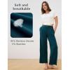 GYS Women Pajama Pants Bamboo Viscose Soft Comfy Casual Sleep Bottoms with Pockets(Indigo)