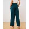 GYS Women Pajama Pants Bamboo Viscose Soft Comfy Casual Sleep Bottoms with Pockets(Indigo)