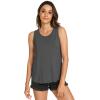 GYS Women Tank Tops Loose Fit Summer Basic Sleeveless Tops Bamboo Viscose Pajama Shirts(Dark Heather Grey)