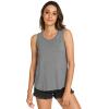 GYS Women Tank Tops Loose Fit Summer Basic Sleeveless Tops Bamboo Viscose Pajama Shirts(Heather Grey)