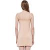 GYS Women’s Bamboo Viscose Full Slips for Under Dresses Adjustable Spaghetti Straps Cami Slip Dress(Beige)
