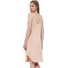 GYS Women’s Bamboo Viscose Full Slips for Under Dresses Adjustable Spaghetti Straps Cami Slip Dress(Beige-long Style)