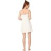GYS Women’s Bamboo Viscose Full Slips for Under Dresses Adjustable Spaghetti Straps Cami Slip Dress(White)