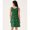GYS Womens Bamboo-Derived Viscose Nightgowns Soft Sleeveless V Neck Nightdress Lightweight Sleep Shirt S-4XP(A- Xmas Green)