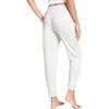 GYS Women’s Pajama Pants Drawstring Waistband Jogger Lounge Pants with Pockets(Light Grey)