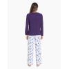GYS Women’s Pajama Sets Long Sleeve Sleepwear Comfy 2 Piece Ladies Pj Sleep Set, Viscose Made from Bamboo(A- Purple Dots)