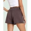GYS Women’s Pajama Shorts Comfy Summer Lounge Shorts with Pockets(Brown)