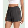 GYS Women’s Pajama Shorts Comfy Summer Lounge Shorts with Pockets(Dark Grey)