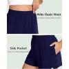 GYS Women’s Pajama Shorts Comfy Summer Lounge Shorts with Pockets(Navy)