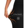 GYS Womens Sweatpants High Waisted Straight Leg Yoga Pants Open Bottom Sweatpants Cloud-Soft Breathable Stretchy Lounge Pants(Black)