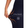 GYS Womens Sweatpants High Waisted Straight Leg Yoga Pants Open Bottom Sweatpants Cloud-Soft Breathable Stretchy Lounge Pants(Deep Navy)