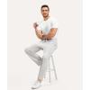 ​​Men’s Bamboo Viscose Pajama Pants – Ultra-Soft, Breathable and Cooling Sleep Bottoms with Stretch(Light Grey)
