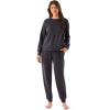 GYS 2 Piece Sets for Women Sweatsuit Lounge Set Matching Sweatshirt Sweatpants Fall Travel Outfits Tracksuit with Pockets(Dark Grey)