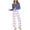 A- Blue Plaid