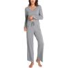 B- Heather Grey
