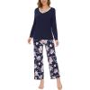 B- Navy/ Peony