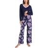 B- Purple Floral