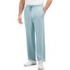 ​​Men’s Bamboo Viscose Pajama Pants – Ultra-Soft, Breathable and Cooling Sleep Bottoms with Stretch(​turquoise)