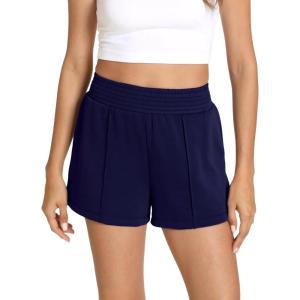 GYS Women’s Pajama Shorts Comfy Summer Lounge Shorts with Pockets(Navy)