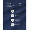 GYS Men’s Pajama Pants – Viscose Made from Bamboo, Soft Lounge Pants with Pockets Tall Sleep Pj Bottoms