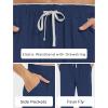 GYS Men’s Pajama Pants – Viscose Made from Bamboo, Soft Lounge Pants with Pockets Tall Sleep Pj Bottoms