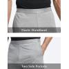 GYS Men’s Pajama Shorts Soft Lightweight Bamboo Viscose Mens Comfy Sleepwear Bottoms with Pockets(Heather Grey)
